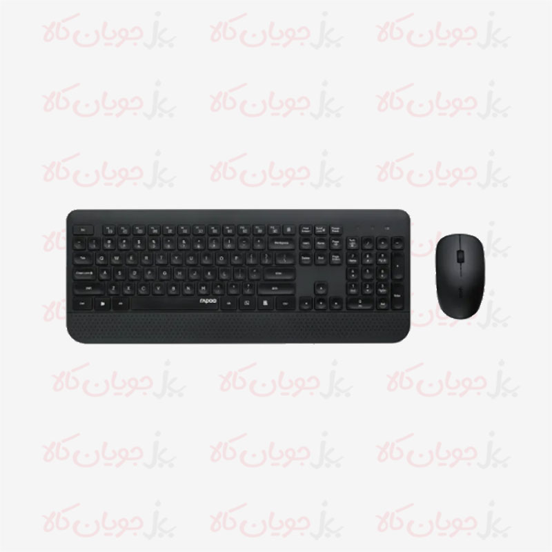 Rapoo-X3500-Black-Wireless-Keyboard-And-Mouse-Above
