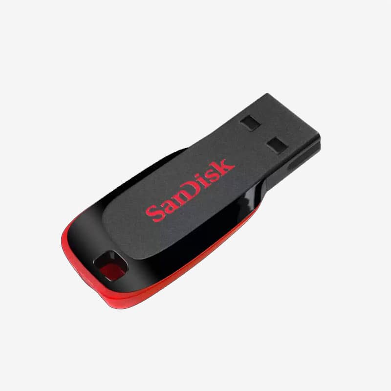 SanDisk-Cruzer-Blade-8GB-Black-Red-USB-Flash-Memory-Side