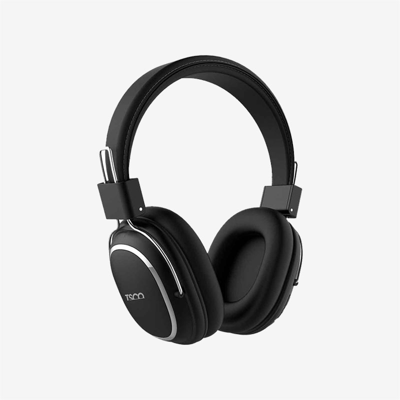 Tsco-TH-5346-Black-Bluetooth-Headphone-Side