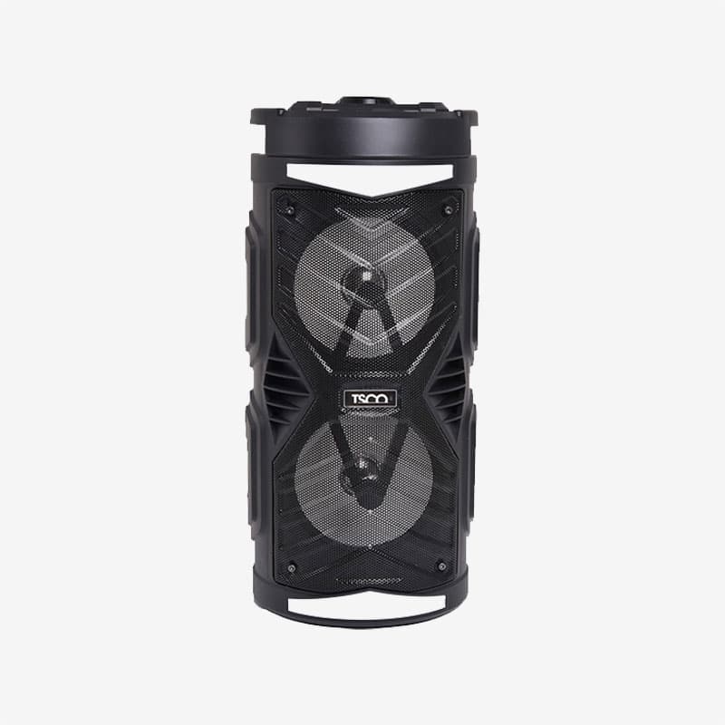 Tsco-TS-23355-Black-Bluetooth-Portable-Speaker-Front