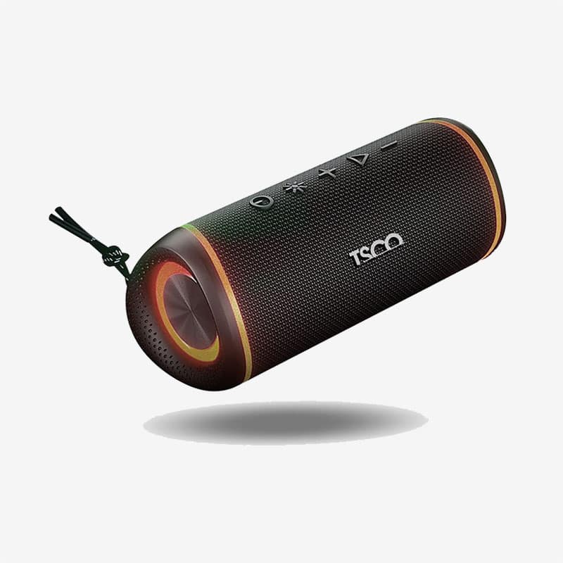 Tsco-TS-23358-Red-Bluetooth-Portable-Speaker-Side