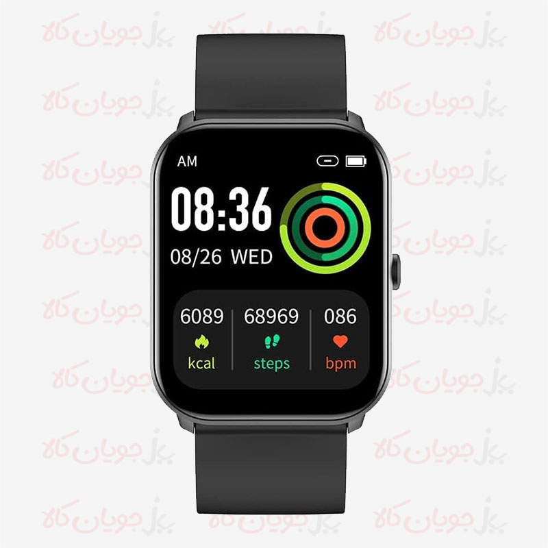 Xiaomi-Imilab-W01-Black-Smart-Watch-Front-001