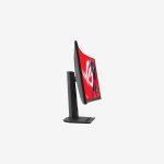 Asus ROG Strix XG32WCS Black Curved Gaming Monitor Side