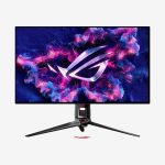 Asus ROG Swift OLED PG32UCDP Black Gaming Monitor Front