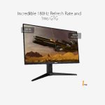 Asus TUF Gaming VG27AQL3A Black Gaming Monitor Left