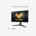 Asus TUF Gaming VG27AQL3A Black Gaming Monitor Right