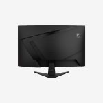 MSI MAG 325CQF Black Curved Gaming Monitor Back
