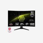 MSI MAG 325CQF Black Curved Gaming Monitor Front