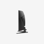 MSI MAG 325CQF Black Curved Gaming Monitor Side