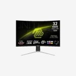 MSI MAG 325CQRXF E2 Black Curved Gaming Monitor Front