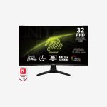 MSI MAG 32C6X Black Curved Gaming Monitor Front