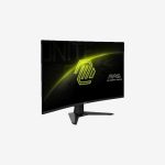 MSI MAG 32C6X Black Curved Gaming Monitor Left