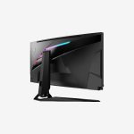 MSI Optix MEG381CQR Plus Black Curved Gaming Monitor Side Back