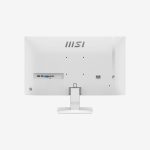 MSI PRO MP275W E2 White Monitor Back