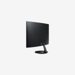 Samsung Essential Curved Monitor S3 S36C LS24C360EAMXUE Black Monitor Side Back