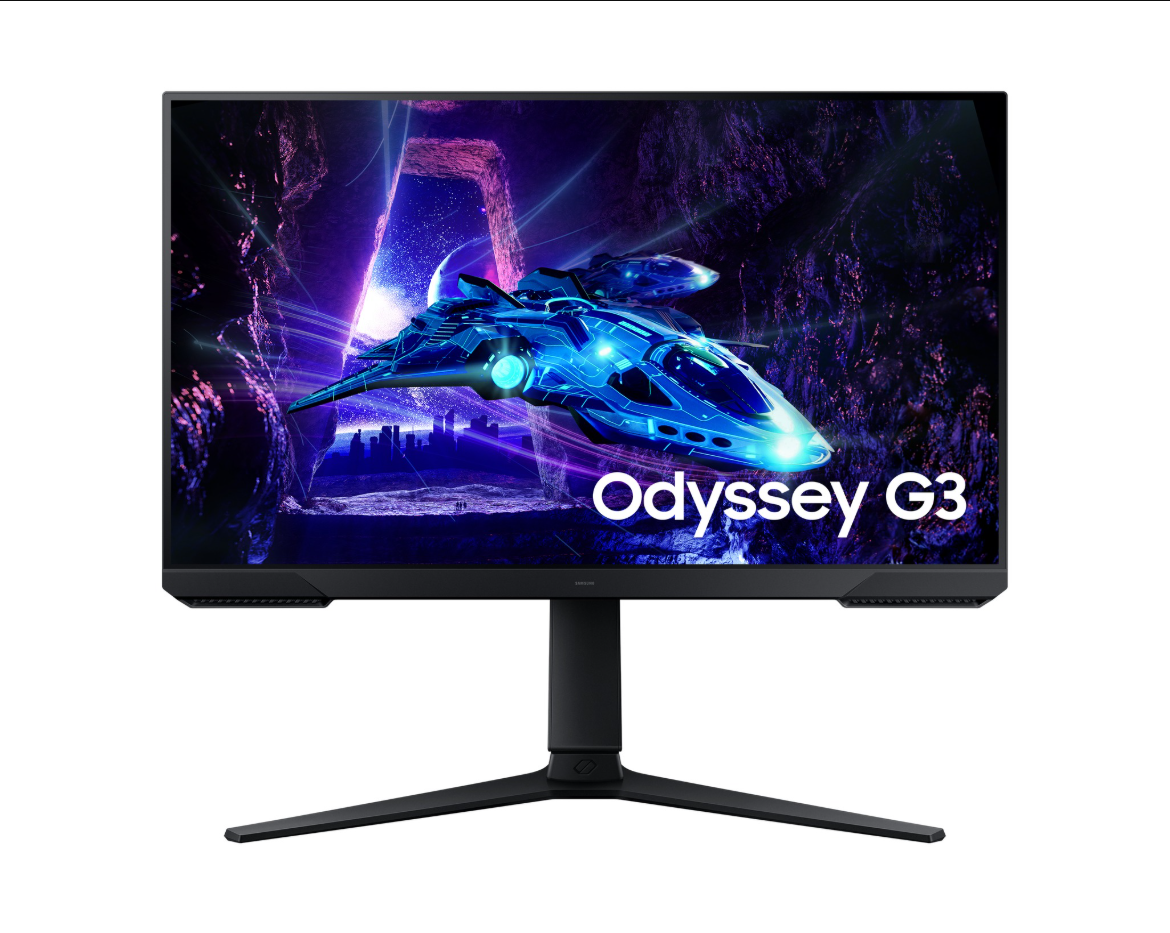 Samsung Odyssey G3 G30D Gaming Monitor LS24DG302 EMXUE Black Gaming Monitor Front