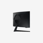 Samsung Odyssey G5 G55C LS27CG552EMXUE Black Curved Gaming Monitor Side Back