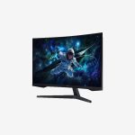 Samsung Odyssey G5 G55C LS32CG552 EMXUE Black Curved Gaming Monitor Right
