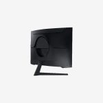 Samsung Odyssey G5 G55C LS32CG552 EMXUE Black Curved Gaming Monitor Side Back