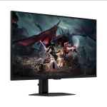 Samsung Odyssey G5 LS32DG502 EMXUE Black Gaming Monitor Left