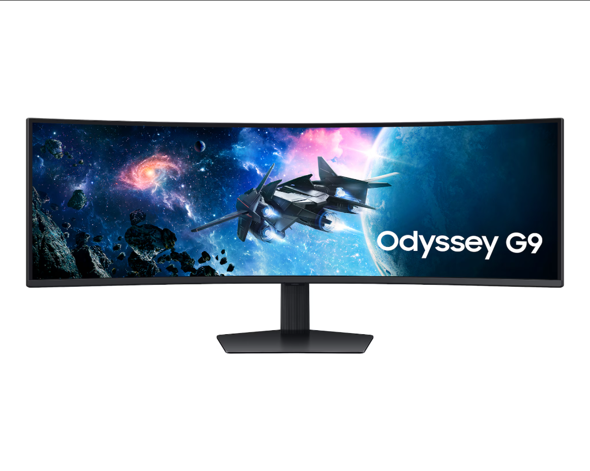 Samsung Odyssey G9 G9G95C LS49CG954 EMXUE Black Curved Gaming Monitor Front