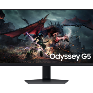 Samsung Odyssey LS27DG502 EMXUE Black Gaming Monitor Front