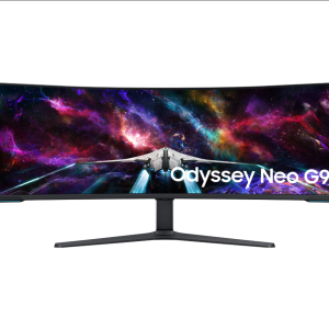 Samsung Odyssey Neo G9 G95NC LS57CG 952NMXUE White Curved Gaming Monitor Front