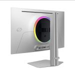 Samsung Odyssey OLED LS27DG602 SMXUE Silver Gaming Monitor Side Back