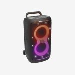 JBL Black Portable Bluetooth Speaker Left