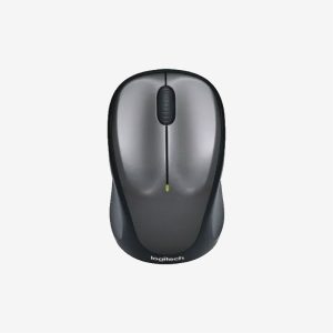 Logitech Matte Gray M235 Wireless Mouse Above