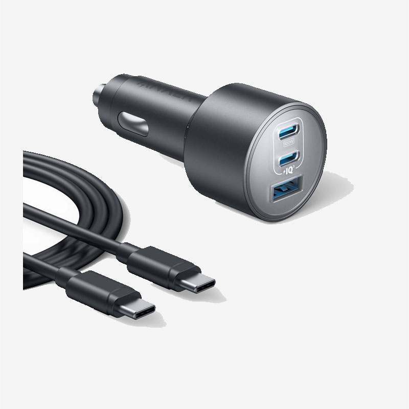 Anker Black Compact 3 Port Power Bank