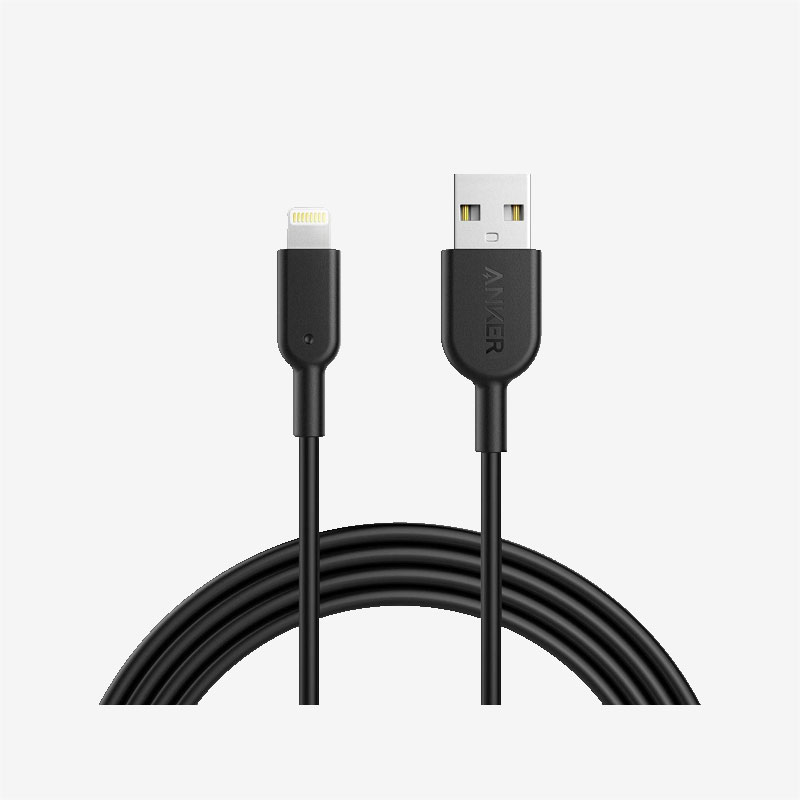 Anker Black PowerLine II Lightning A8433 Cable