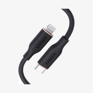 Anker Black PowerLine III Flow C To L 180cm Cable