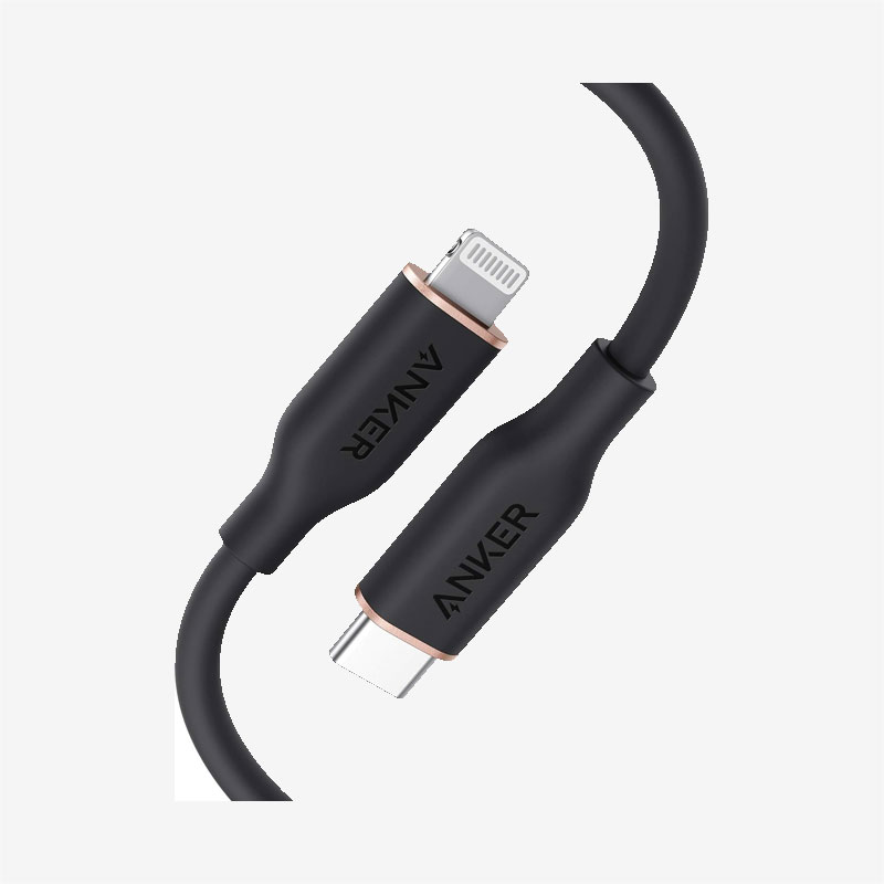 Anker Black PowerLine III Flow C To L 180cm Cable