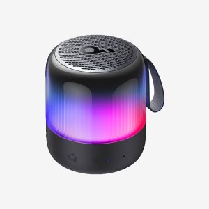 Anker Black Soundcore Glow Mini Bluetooth Speaker