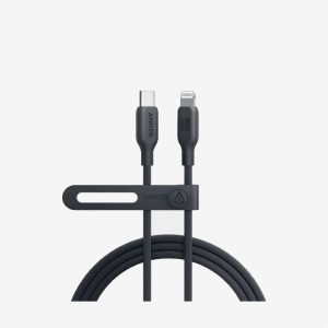 Anker Black USB C To Lightning Bio Based 180cm Cable