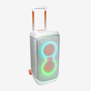 JBL White PartyBox Stage 320 Bluetooth Speaker