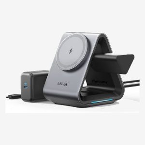 Anker Black MagGo 3 in 1 Wireless Charging B2599 Charger
