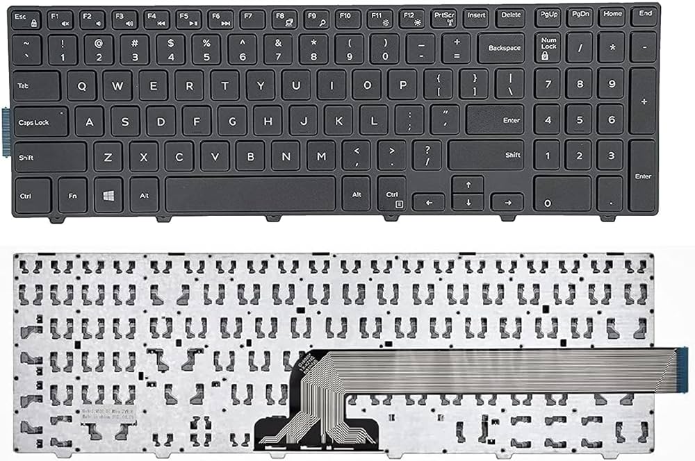 Dell Inspiron 15 3558 Core i7 Black Keyboard