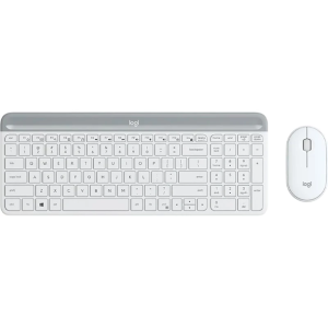 Logitech MK470 White Wireless Keyboard And Mouse