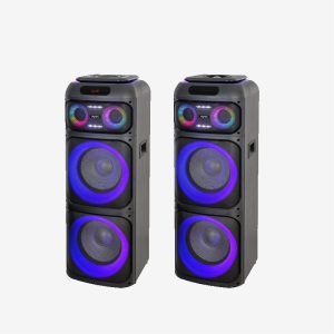 Tsco Black TS 2097 Bluetooth Two Pair Speaker 1