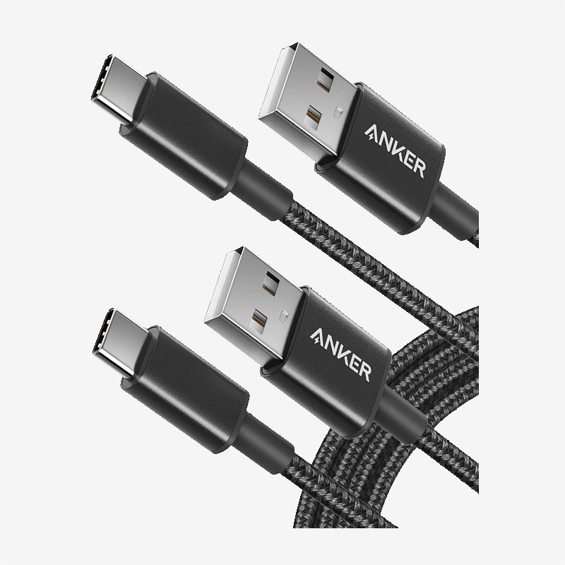 Anker Black USB A To USB C 180cm A8173 Cable