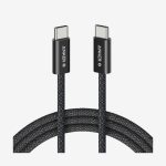 Anker Black Zolo USB C To USB C 90cm 240W A8060 Charging Cable
