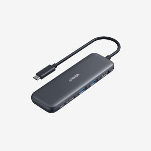 Anker Gray 332 5 In 1 USB C A8355 Hub