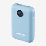 Adata Blue C100 10000 Digital Edition Power Bank Ports