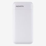 Adata White C100 10000 Power Bank Front