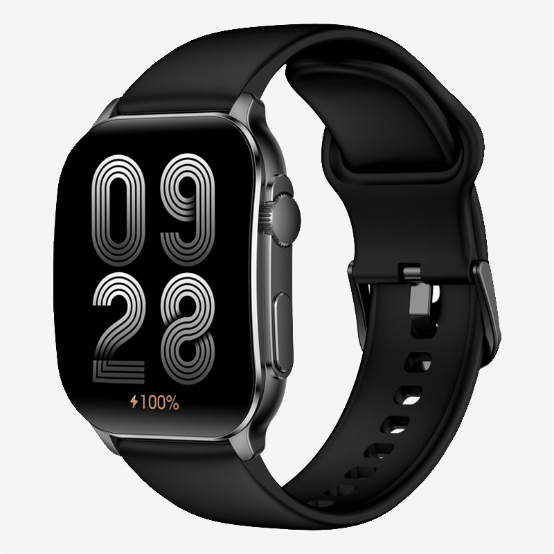 Glorimi Black Flex Smart Watch