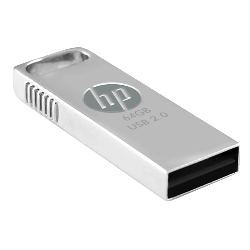 HP Silver 64GB V206w Flash Memory