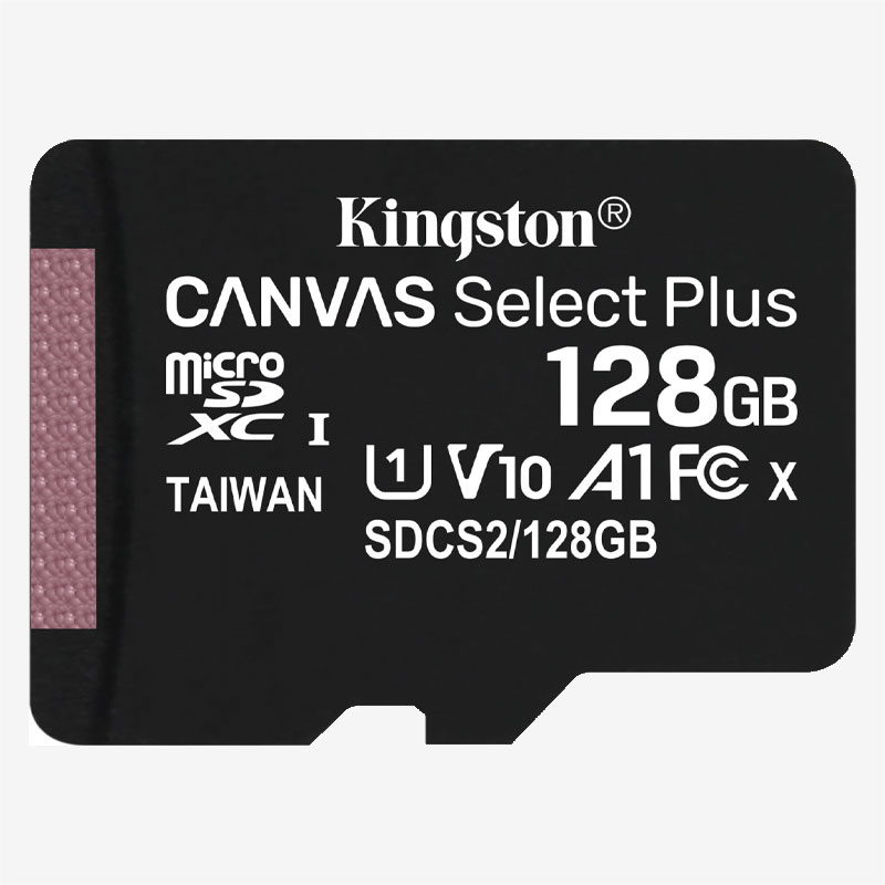 Kingston 128GB Canvas Select Plus microSDXC Memory Card