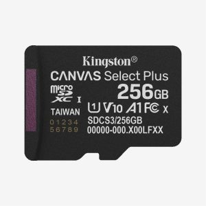 Kingston 256GB Canvas Select Plus microSDXC Memory Card